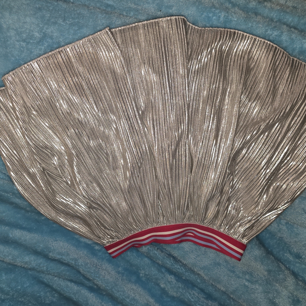 Garanimals Silver Skirt with Pink Waistband